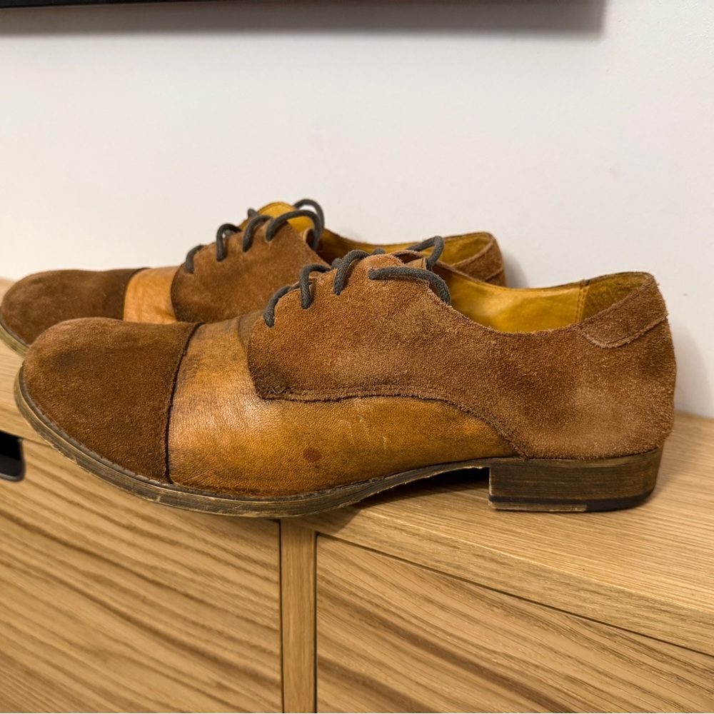 Brown Suede Men's Shoes